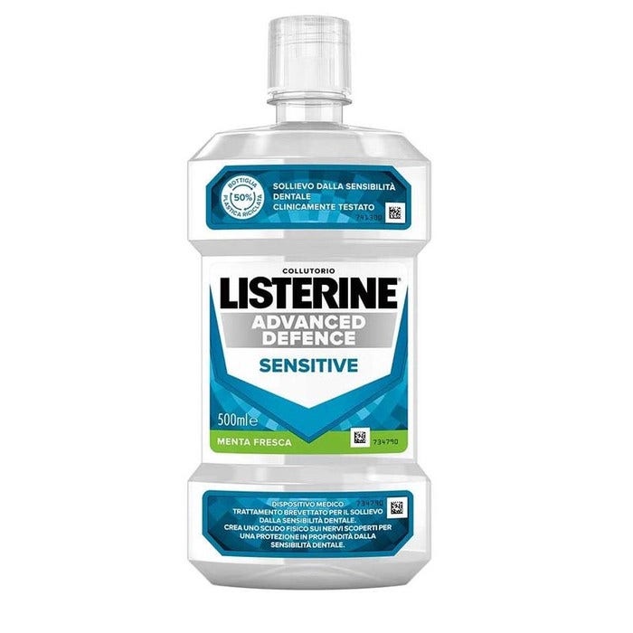 Listerine Advanced Defense Sensitive Collutorio 500ml-1