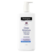 Neutrogena Deep Moisture Fluida Non Profumata Crema Corpo per Pelle Secca e Sensibile 400ml-0