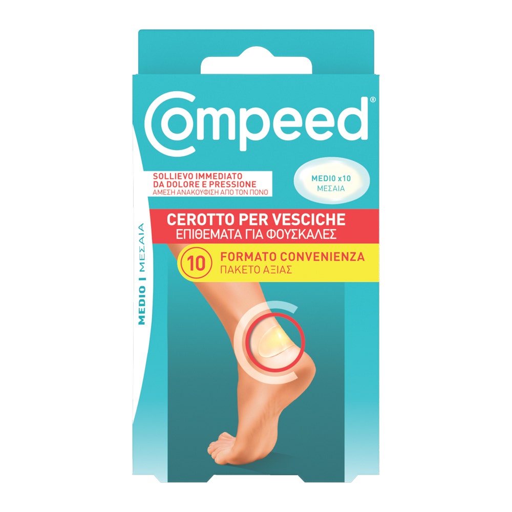 Compeed Cerotti Per Vesciche Medi 10 Pezzi-1