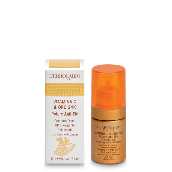 L'Erbolario Contorno Occhi Vitamina C & Oro 24K 15ml-1