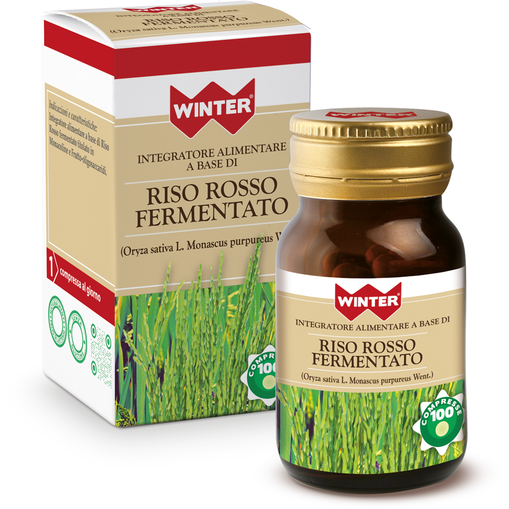 Winter Riso Rosso Fermentato 100 Compresse-1