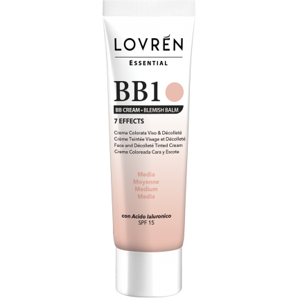 Lovren Essential BB Cream BB1 Tonalità Media 25ml-1