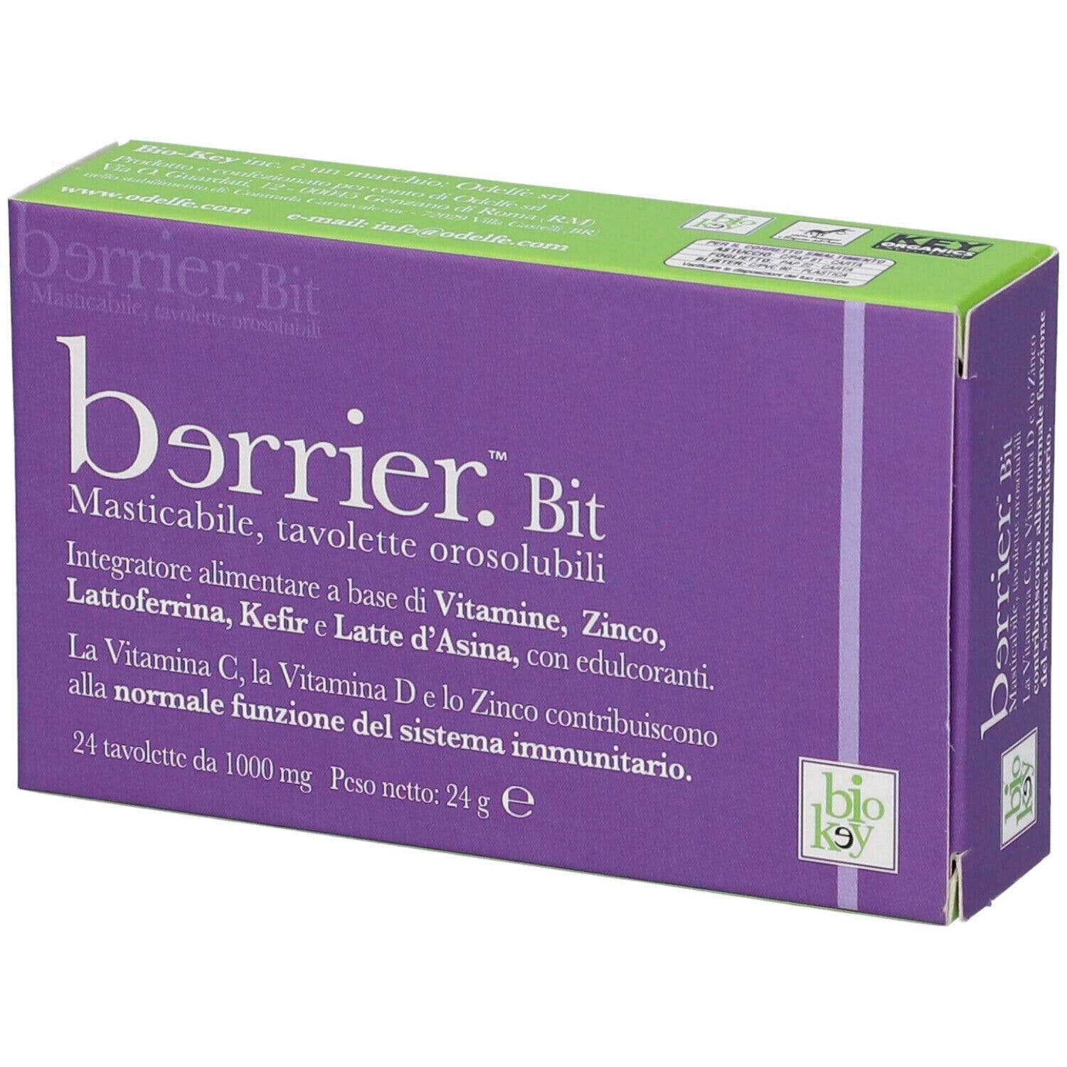 Berrier Bit 24 Compresse Masticabili-1
