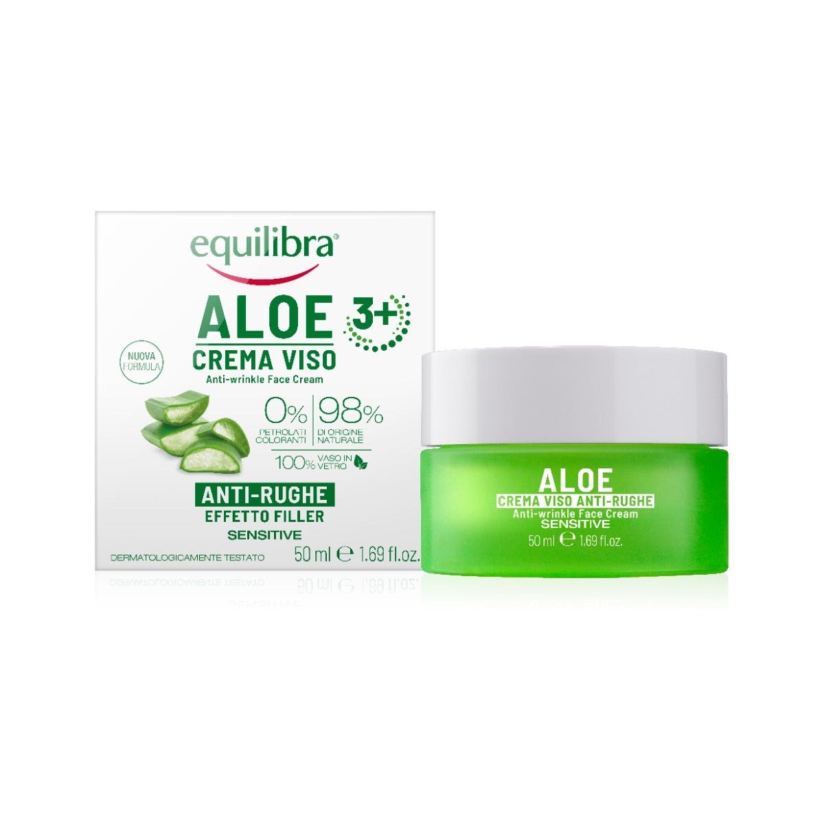 Equilibra Aloe Crema Viso Anti-Rughe 50ml-7