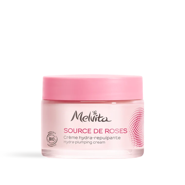 Melvita Crema Idratante Rimpolpante Source De Roses 50ml-4