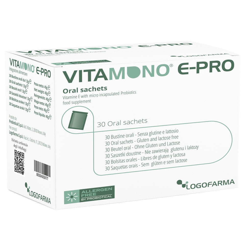 Vitamono E Pro 30 Bustine Idrosolubili-2
