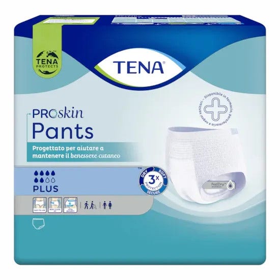 Tena Proskin Pants Plus Mutandine Assorbenti XS 14 Pezzi-1