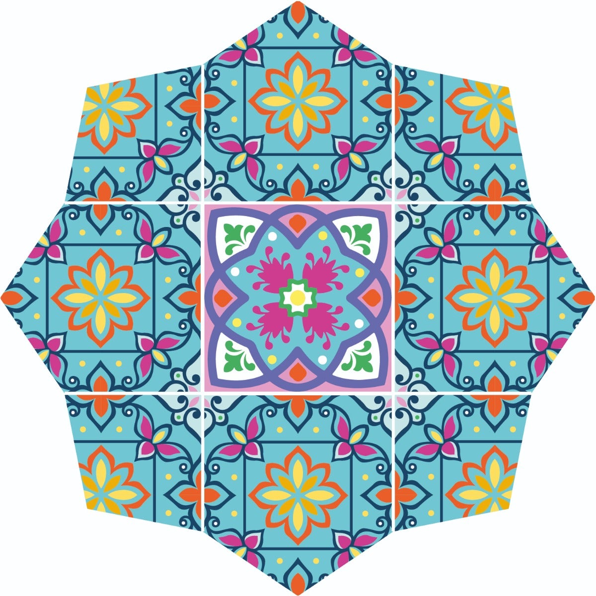 Le Maioliche Sottotutto Light Blue 1 Pezzo-2