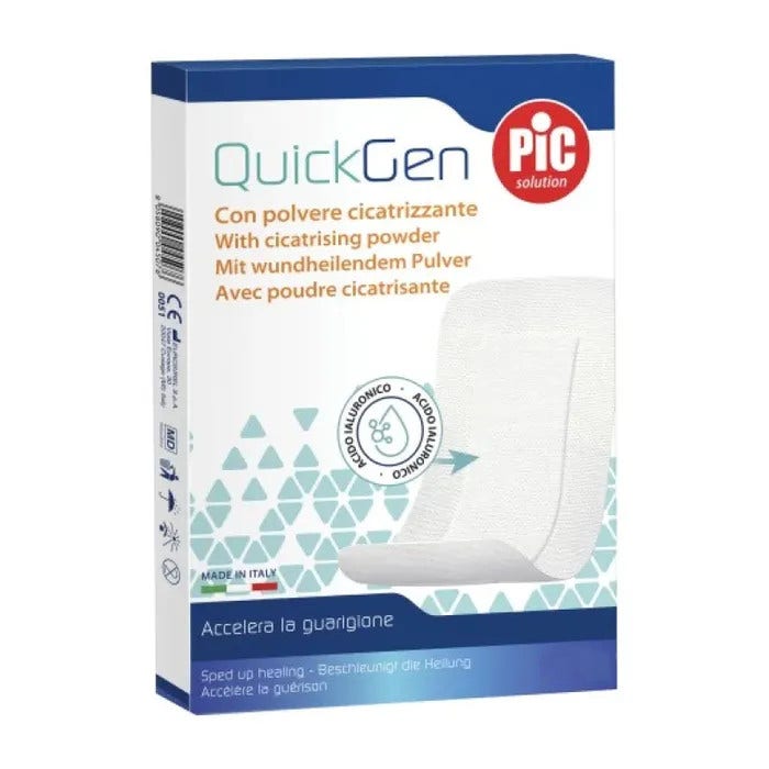 Pic Cicatrizzante Quickgen 10x7,5cm 5 Pezzi-1