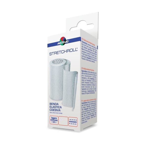 Master Aid Stretchroll Benda Elastica Coesiva 4mx12cm-0