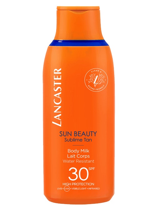Lancaster Sun Beauty Sublime Tan Body Milk SPF 30 Latte Corpo E Viso 250ml-1