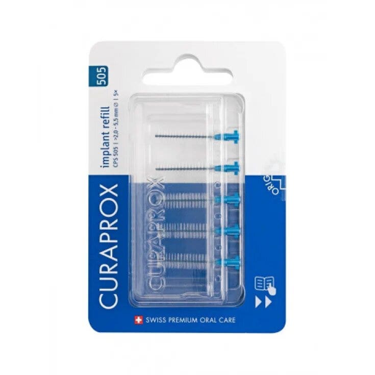 Curaprox Cps Soft Implant 505 Set 5 Scovolini-1