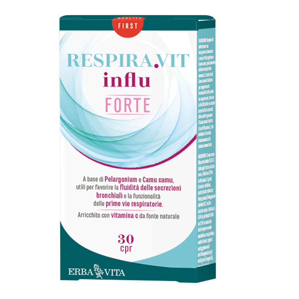 Erba Vita Respiravit Influ Forte 30 Compresse-1