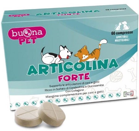 Buona Pet Articolina Forte Mangime Complementare Per Cani E Gatti 60 Compresse-2