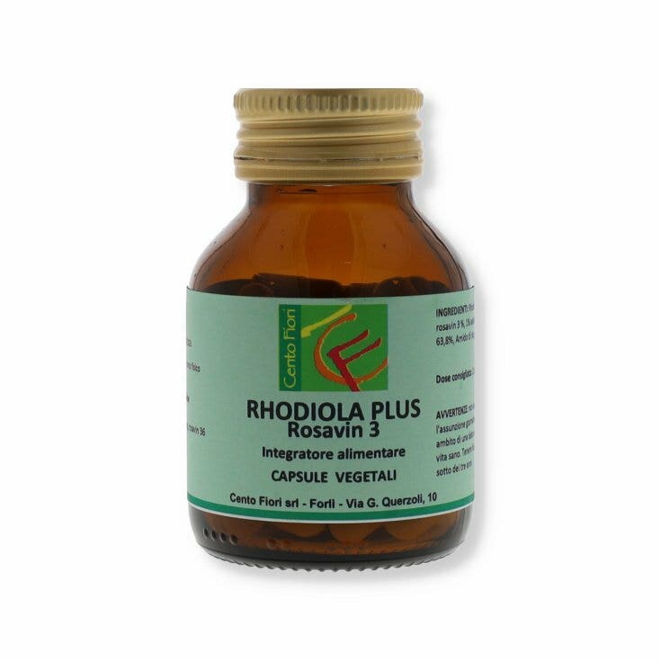 Cento Fiori Rhodiola Plus Rosavin 3 60 Capsule-1