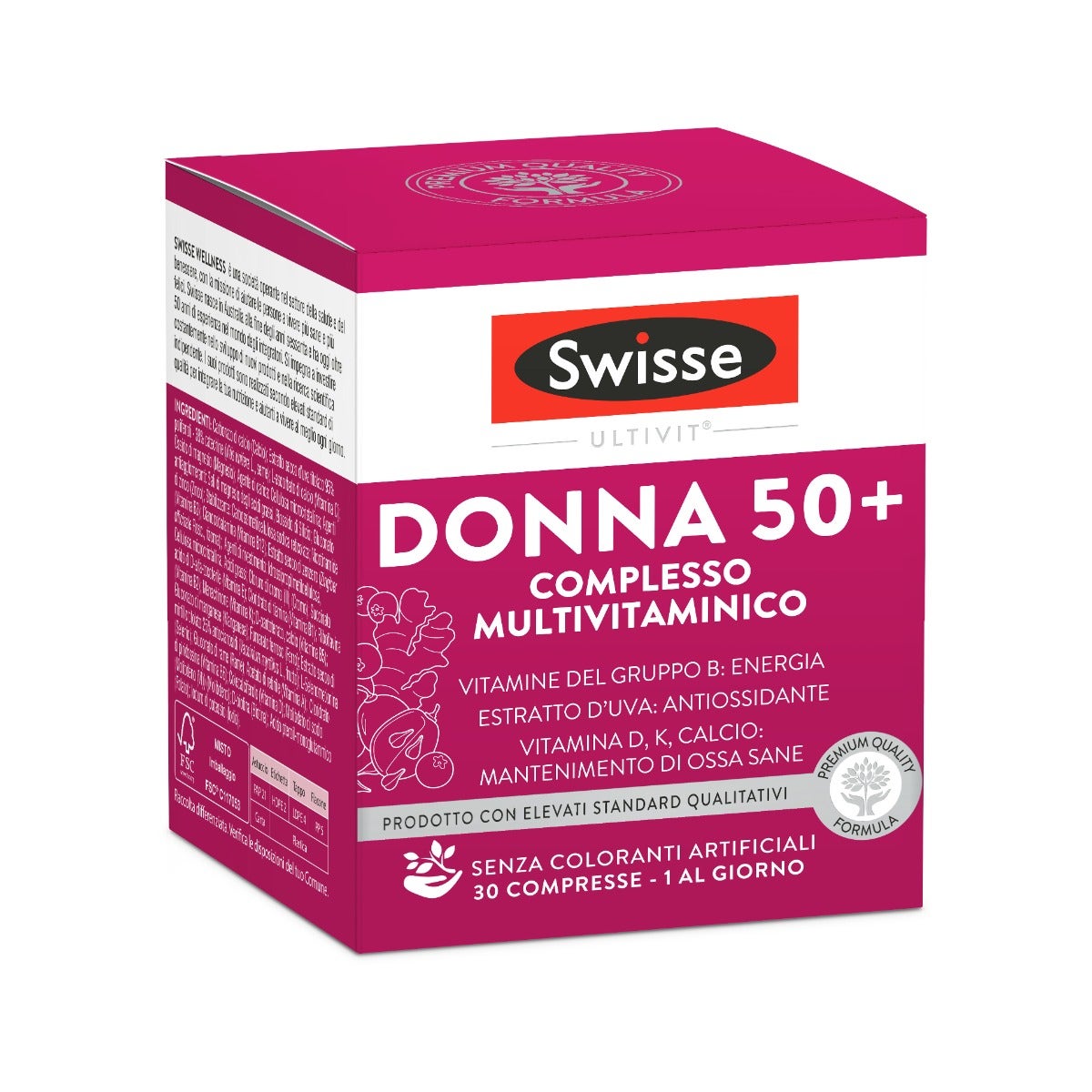 Swisse Multivitaminico Donna 50+ 30 Compresse-0