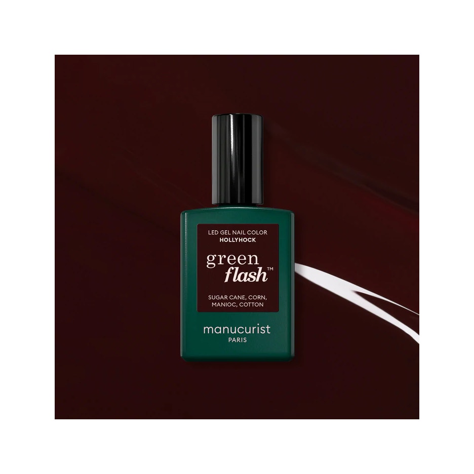 Manucurist Green Flash Smalto Semipermanente Hollyhock 15ml-1