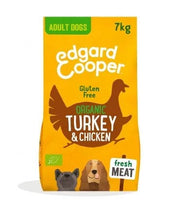 Edgard & Cooper Adult Tacchino E Pollo Biologici Senza Glutine Crocchette per Cani 7 Kg-1