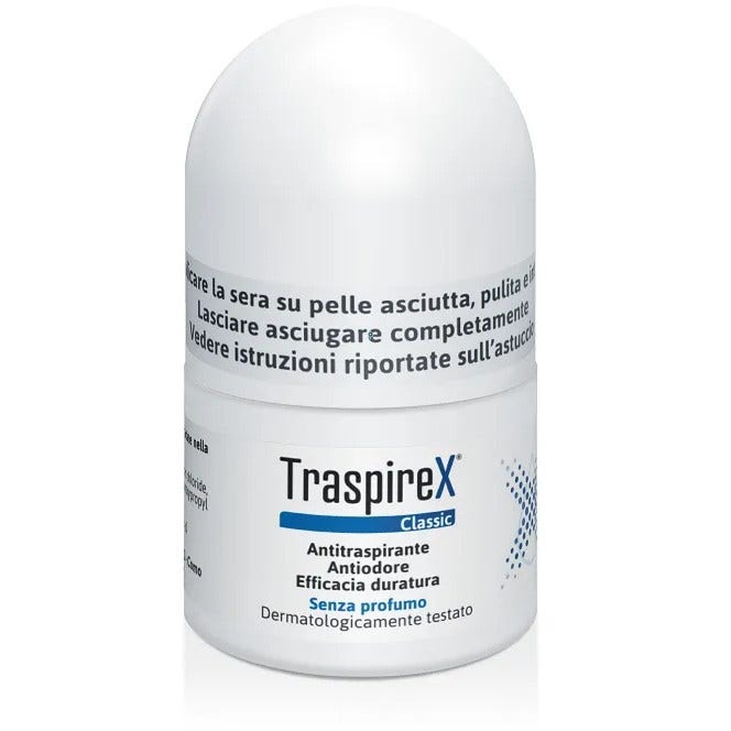 Traspirex Classic Roll-On Ascelle Antitraspirante 20ml-2