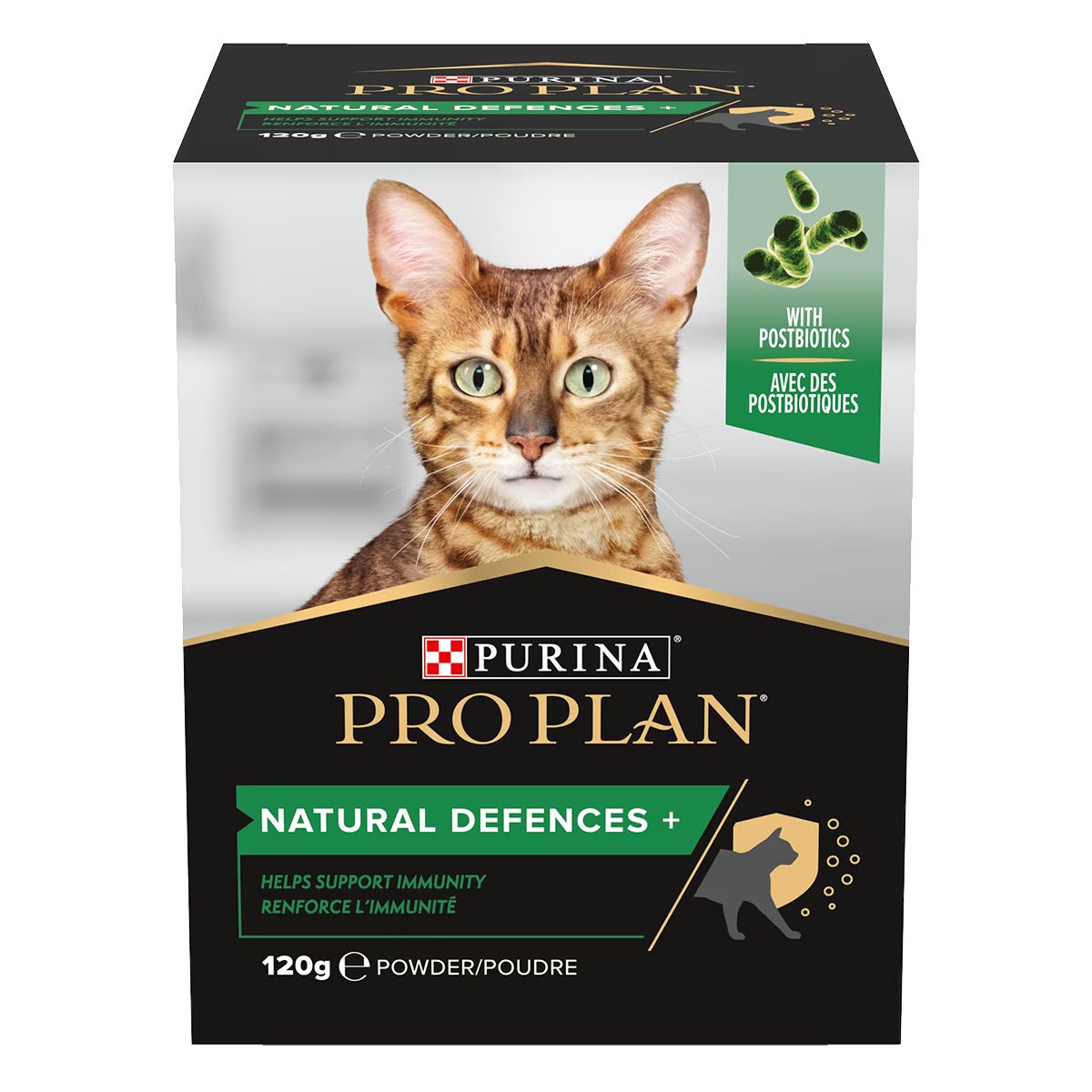 Purina Pro Plan Supplements Natural Defences+ Postbiotici Per Gatti Adulti 120g-3
