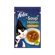 Purina Felix Soup Gusto Pollo Cibo Umido Gatti Adulti Busta 48g-5