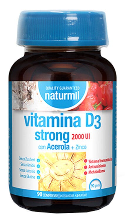 Naturmil Vitamina D3 Strong 90 Compresse-1
