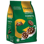 Giusto Senza Glutine Biscotti Comete Cioccolato E Nocciola 200g-1