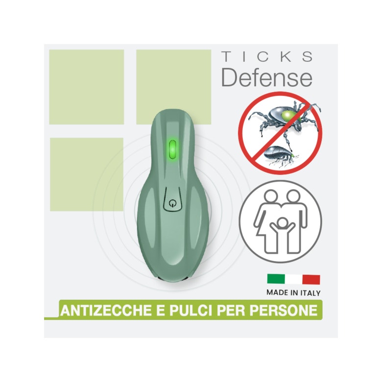 Colpharma Ticks Defense Dispositivo Ultrasonico Antizecche E Pulci Per Persone-1
