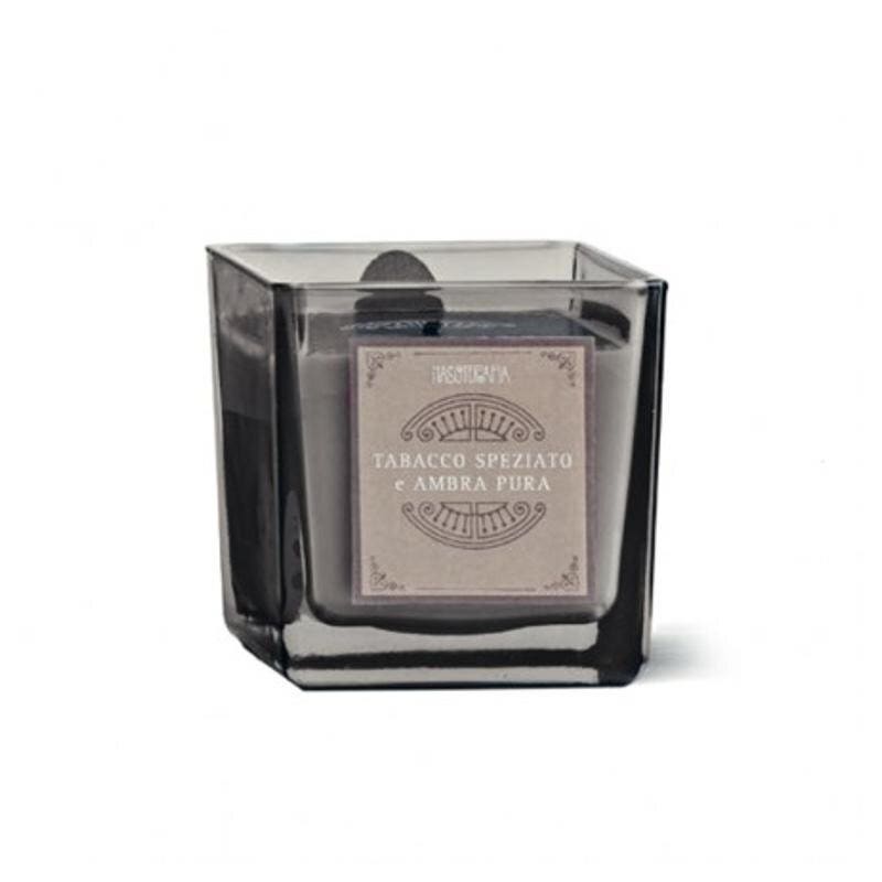 Nasoterapia Tabacco Speziato & Ambra Pura Candela Profumata 200g-1