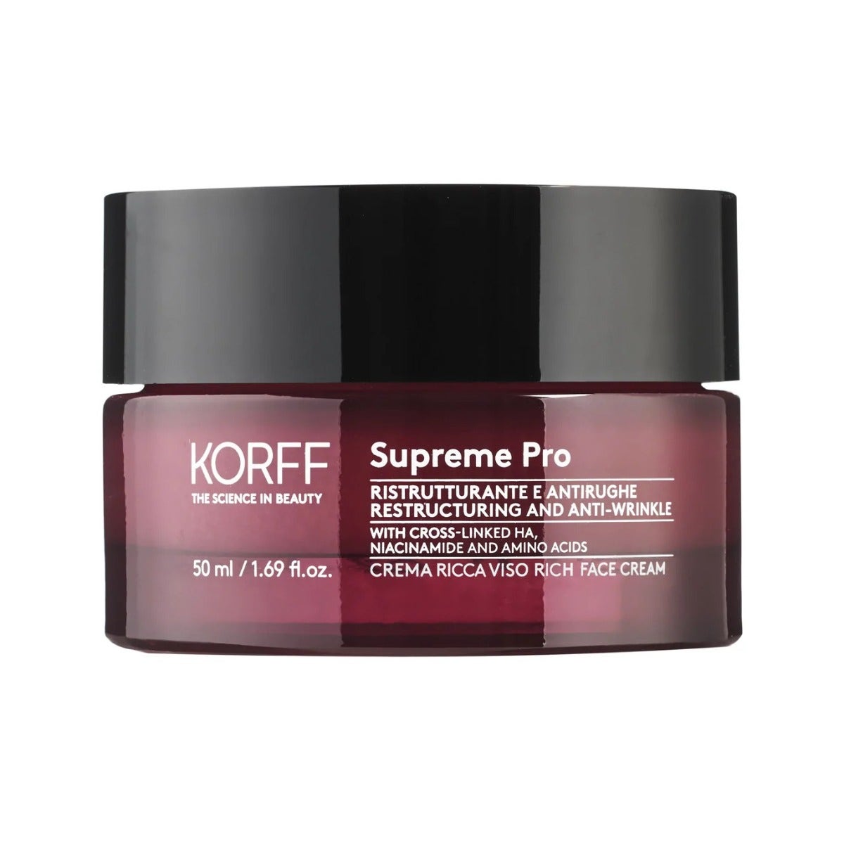 Korff Supreme Pro Crema Ricca Viso Ristrutturante Antirughe 50ml-1