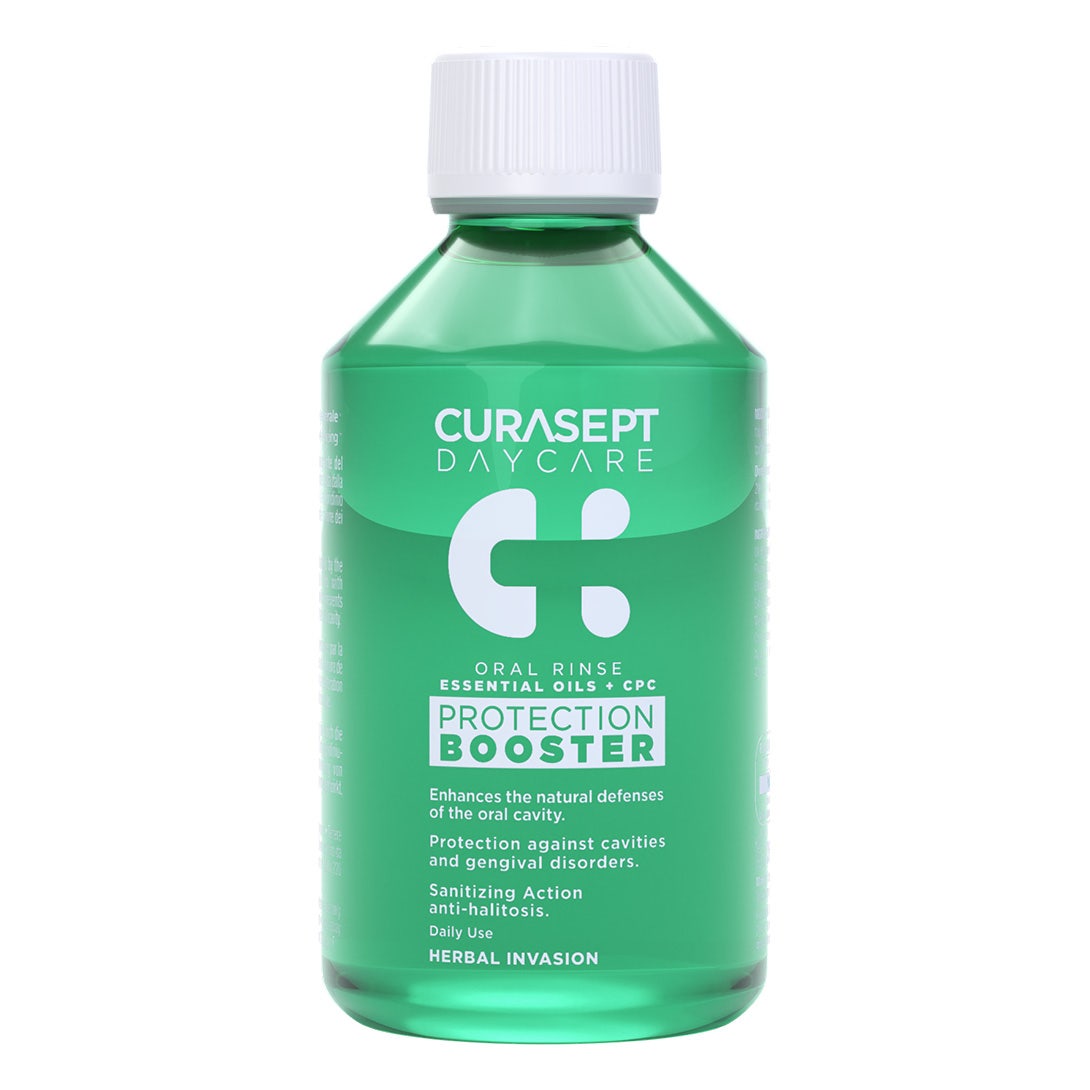 Curasept Daycare Collutorio Protection Booster Herbal Invesion 100ml-1
