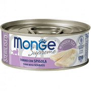 Monge Supreme Tonno SpigolaCibo Umido Gatti Adulti Sterilizzati 80g-2