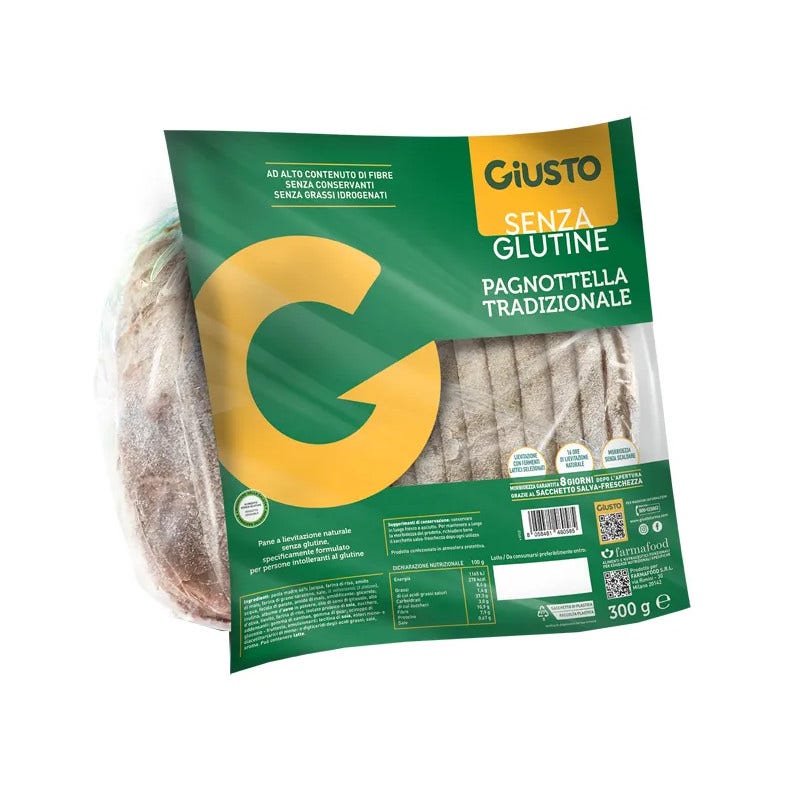 Giusto Senza Glutine Pagnottella 300g-2