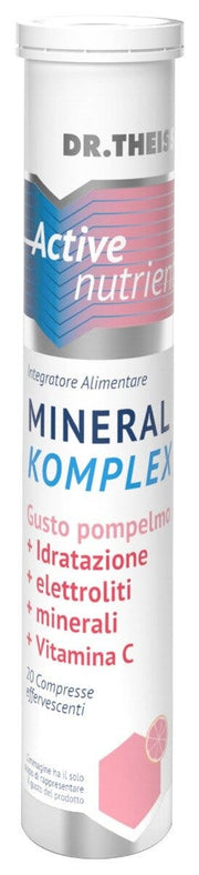 Dr Theiss Active Nutrient Mineral Komplex Pompelmo 20 Compresse Effervescenti-1