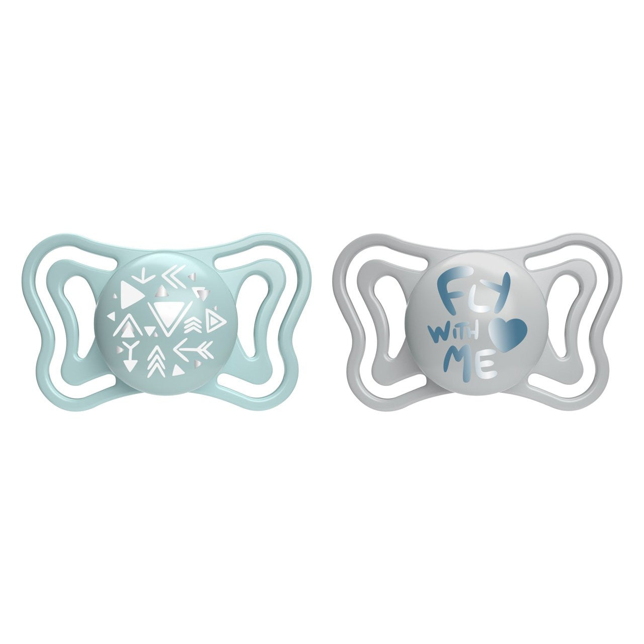 Chicco Physoforma Light Succhietto Silicone Azzurro 2 Pezzi 2-6 Mesi-1