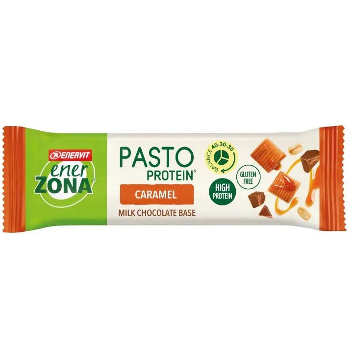 Enerzona Pasto Protein Caramel Barretta Da 55g-3
