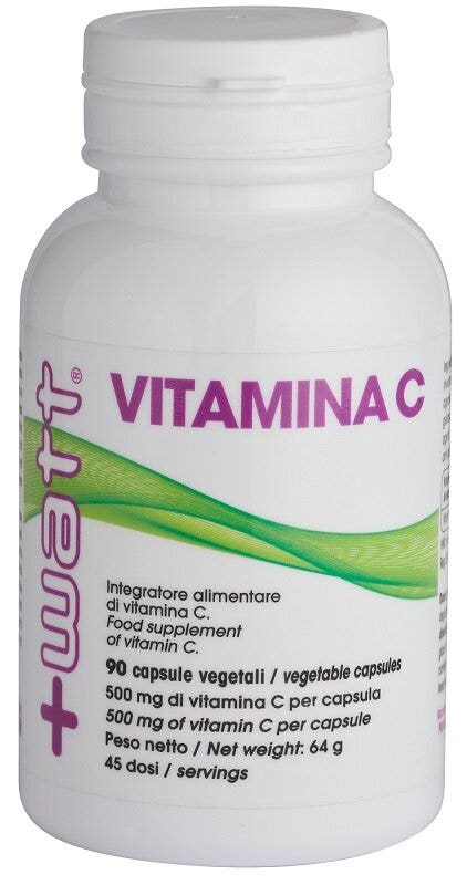 +Watt Vitamina C 90 Capsule-1