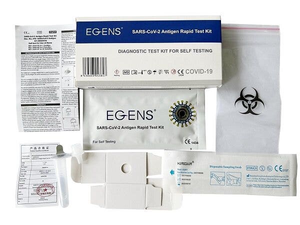Egens Kit Rapido Test Antigene SARS-CoV-2-1