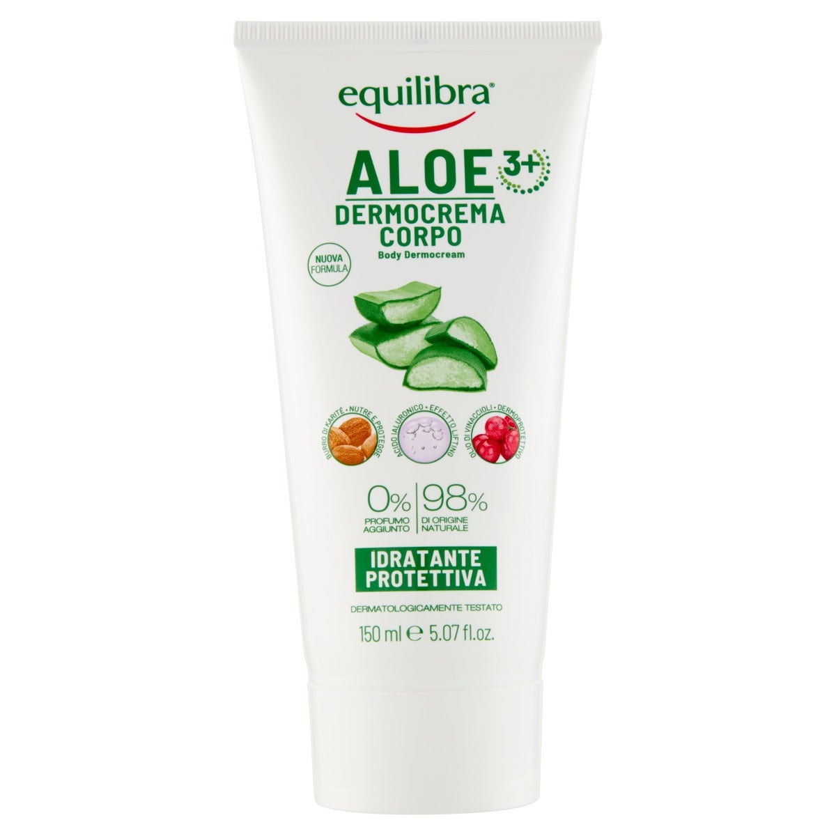 Equilibra Aloe 3+ Dermocrema Corpo 150ml-5