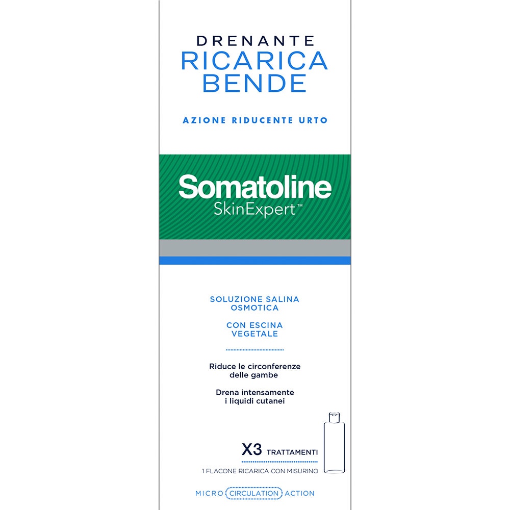 Somatoline Skin Expert Bende Snellenti Drenanti Kit Ricarica 420ml-2