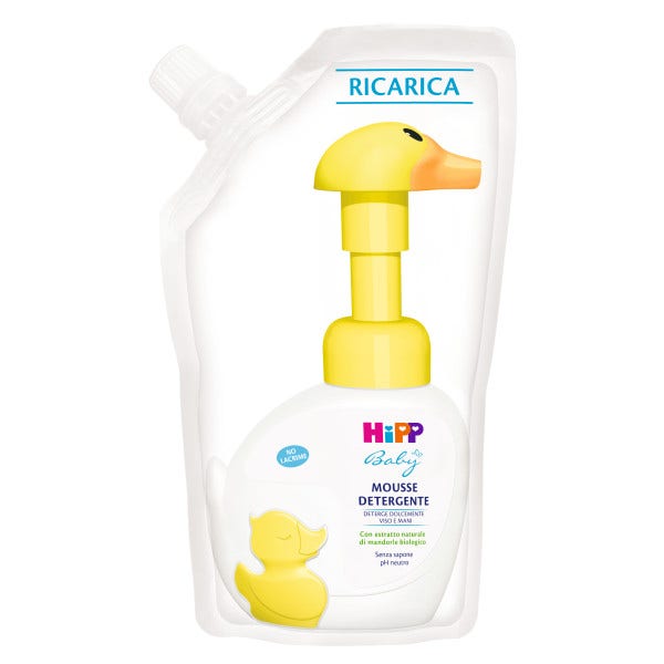 Hipp Baby Care Ricarica Mousse Detergente Paperella Fun 250ml-1