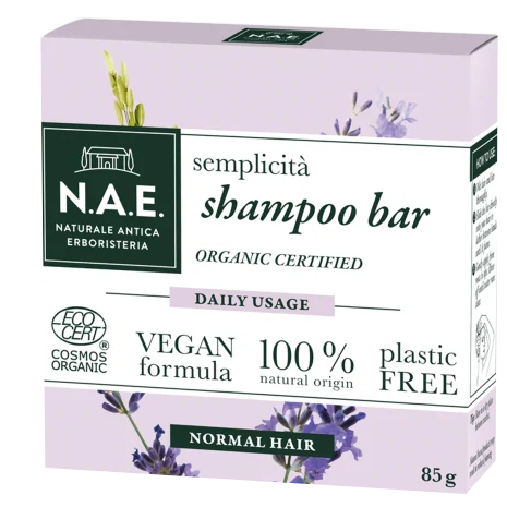 N.A.E. Shampoo Solido Semplicità Per Capelli Normali 85g-1