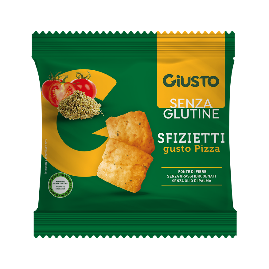 Giusto Senza Glutine Sfizietti Di Pizza 40g-1