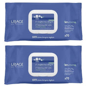 Uriage Bebe Salviette Detergenti All'Acqua 70+70 Pezzi-2