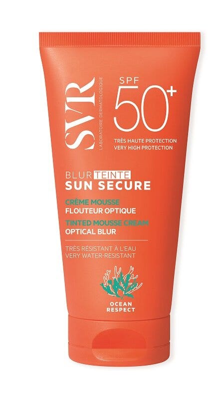 SVR Sun Secure Blur Crema Mousse Levigante Beige 50ml SPF50+-1