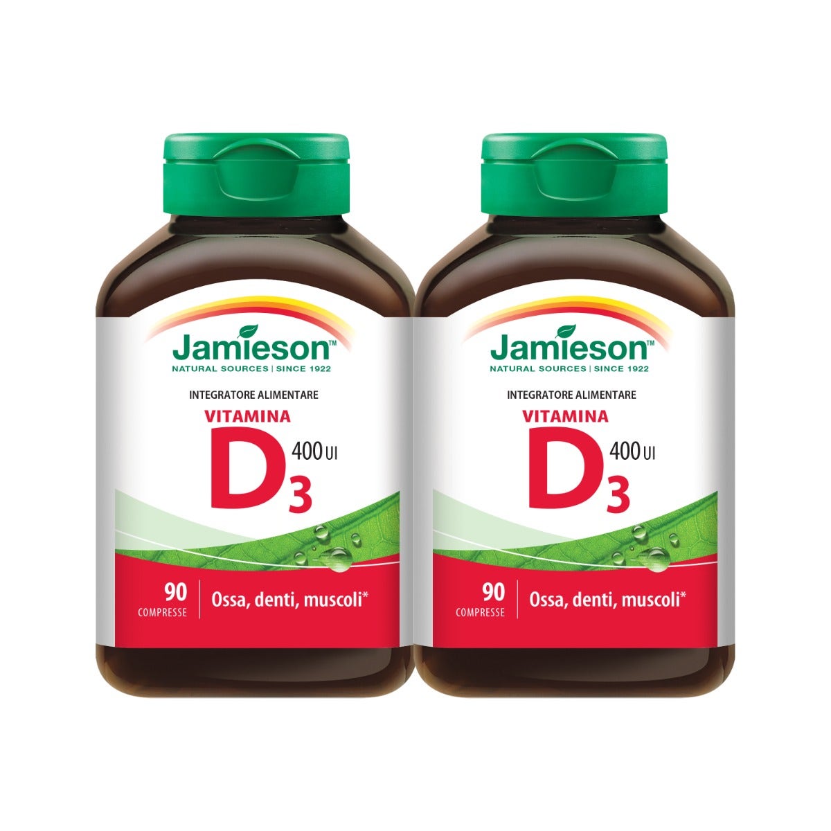 Jamieson Vitamina D 400 UI 2x90 Compresse -3