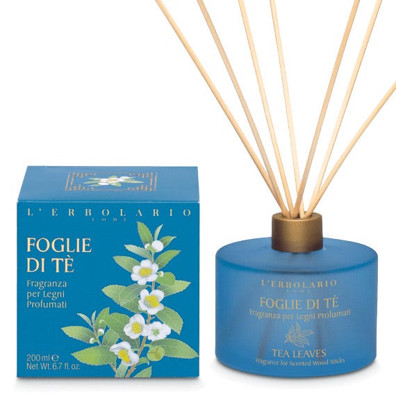L'Erbolario Fragranza Per Legni Profumati Foglie Di Tè 200ml-1