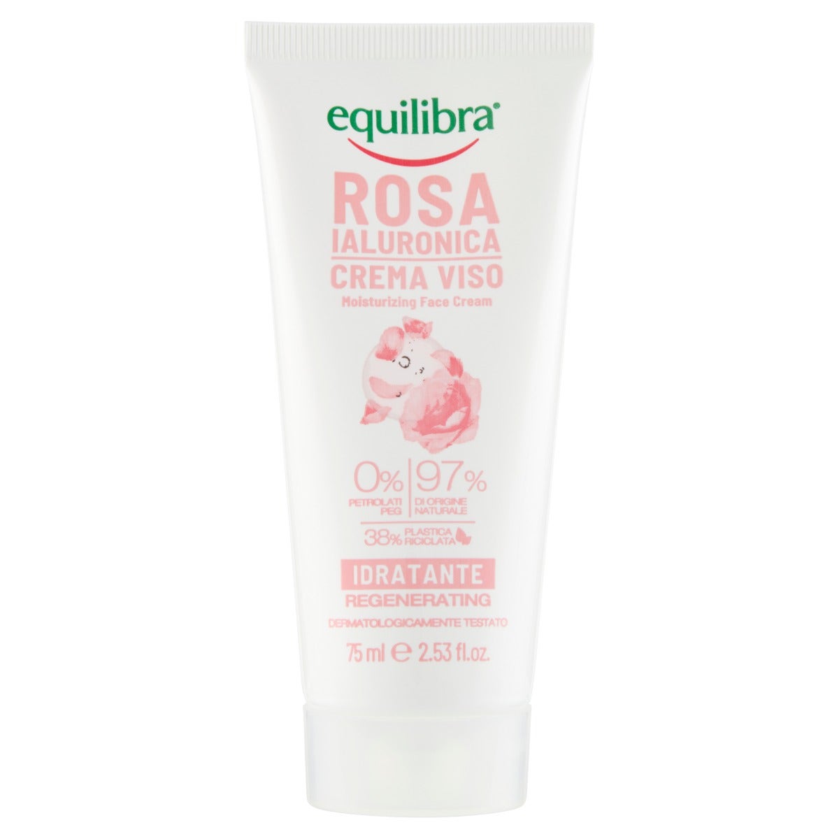 Equilibra Viso Rosa Ialuronica Crema Viso Idratante 75ml-5