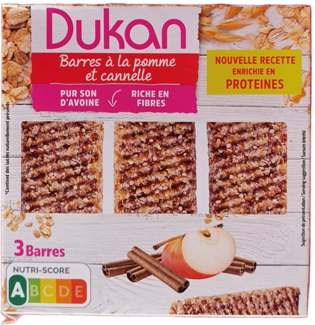 Dukan Barrette Alle Mele E Cannella 3x30g-3