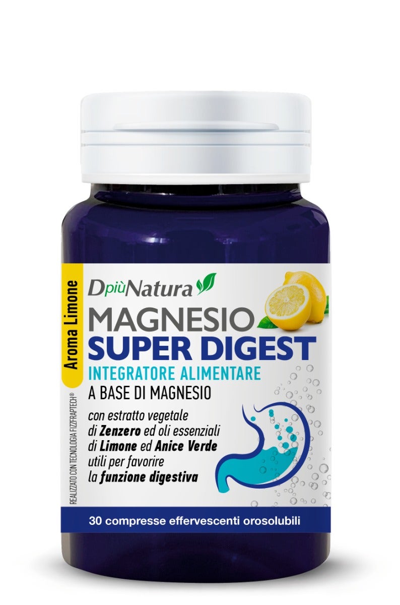 DpiùNatura Magnesio Super Digest Integratore 30 Compresse-2